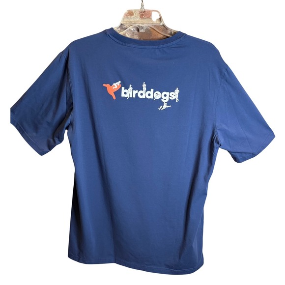 Birddogs Mens Large Navy Playground Tee Short Sleeve T-Shirt GraphicTee - Picture 3 of 6